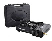 Портативна газова плита подвійної дії з адаптером у кейсі PROMISE No66-2