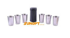 Чарки у шкіряному чохлі (6 шт.) PM 16-6