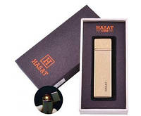 USB зажигалка в подарочной коробке HASAT №HL-66-5