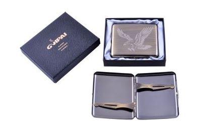 Портсигар в подарунковій упаковці GVIPAI (20 шт) №XT-4984-5