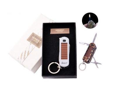 Запальничка-брелок в подарунковій коробці HONEST (Звичайне полум'я) №XT-2460-1