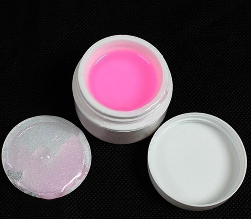 Гель для нарощування нігтів Lina розовий, 15 мл