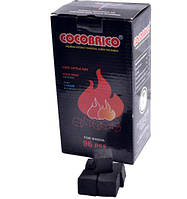 Вугілля кокосове для кальяну (Інфонезія, 1 кг/96 куб) CocoBRiko вузький