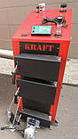 Твердопаливний котел тривалого горіння Kraft E new 16 кВт сталь 5 мм!! / Крафт нью Е, фото 2