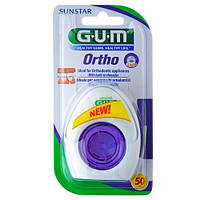Зубная нить GUM ORTHO ортодонтическая 50 шт