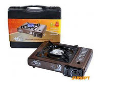 Газова Портативна Плита MS-2500LPG (Корея, коричнева)