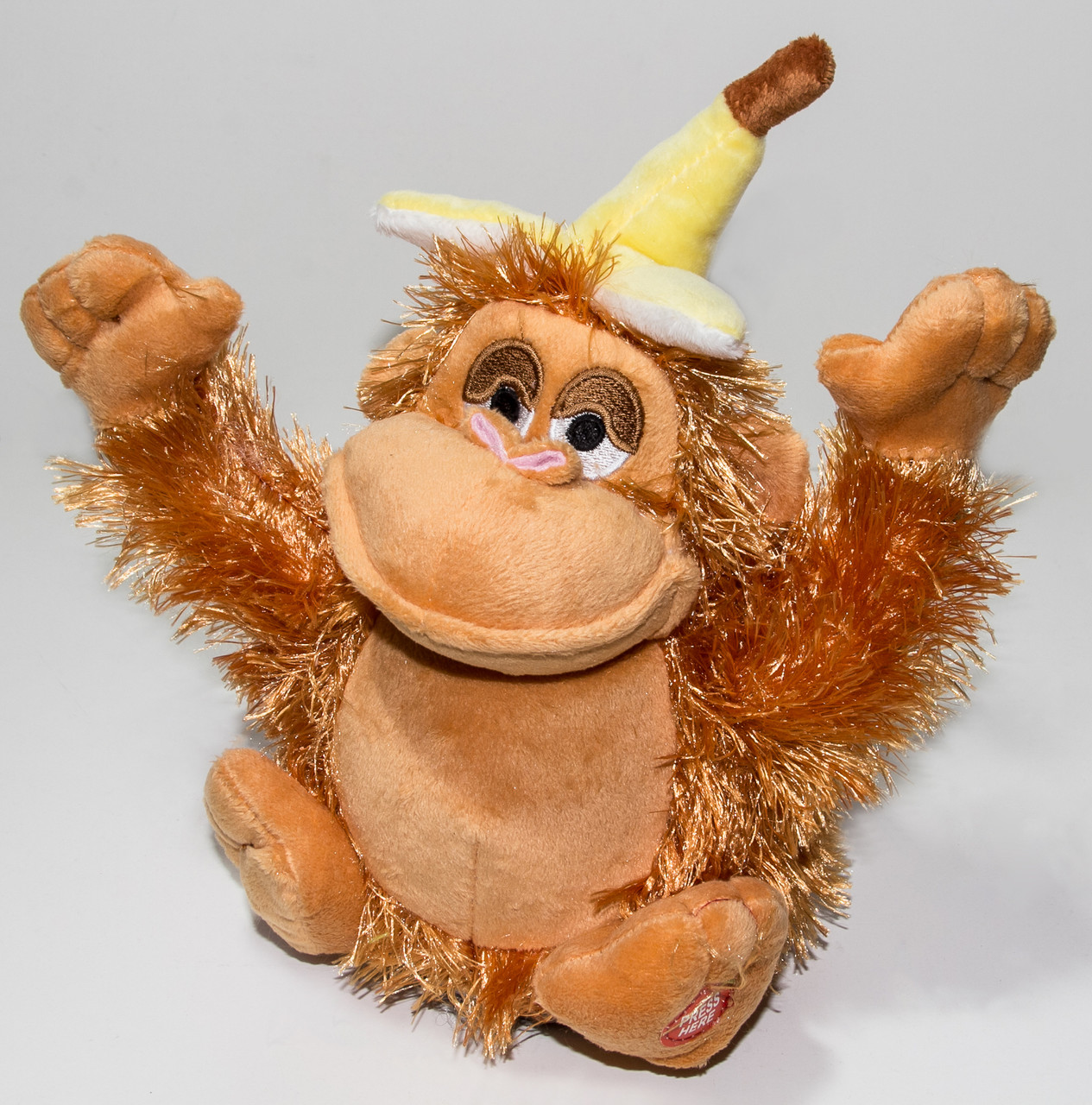 Интерактивная игрушка, танцующая и поющая обезьяна. - фото 1 - id-p178295843