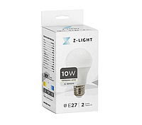 Лампочка светодиодная 10Вт цоколь Е27 Z-Light A60 4000K ZL 16010274