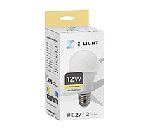 Світлодіодна Лампочка 12Вт цоколь Е27 Z-Light A60 3000K ZL 16012273