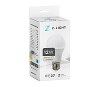 Лампочка светодиодная 12Вт цоколь Е27 Z-Light A60 4000K ZL 16012274