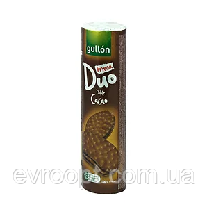 Печиво GULLON Duo Mega сендвіч темне з шоколадним кремом, 500г, 20шт/ящ