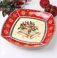 Блюдо порцелянове "Новорічна колекція" 986-081