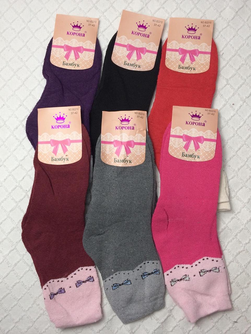 Жіночі шкарпетки Корона мікс кольорів 37-42, фото 1