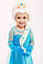 Карнавальна сукня Ельзи зі шлейфом для дівчинки 3-9 років, фото 2