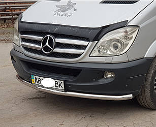 Кенгурник одинарний вус на Mercedes Sprinter (c 2006--) Марседес Спринтер