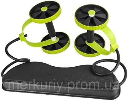 Колесо для фітнесу revoflex xtreme / Тренажер Revoflex Xtreme з 6-ма рівнями тренування