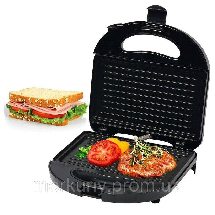 Сендвічниця ROYAL BERG RB-851 1000W / Бутербродниця / Електричний гриль