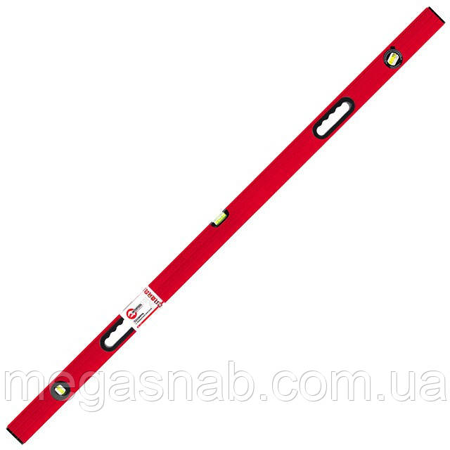 Рівень з поворотною капсулою 1500мм. 3 вічка MT-1275 INTERTOOL, фото 1