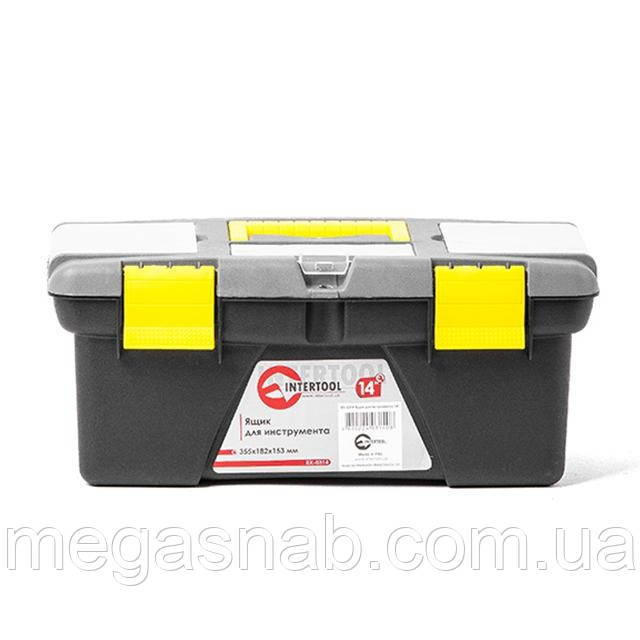 Ящик для інструментів Intertool 14" 355*182*153мм BX-0314