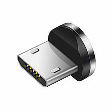 Магнітний конектор USLION micro USB (R/L Connect) для заряджання (1pin)