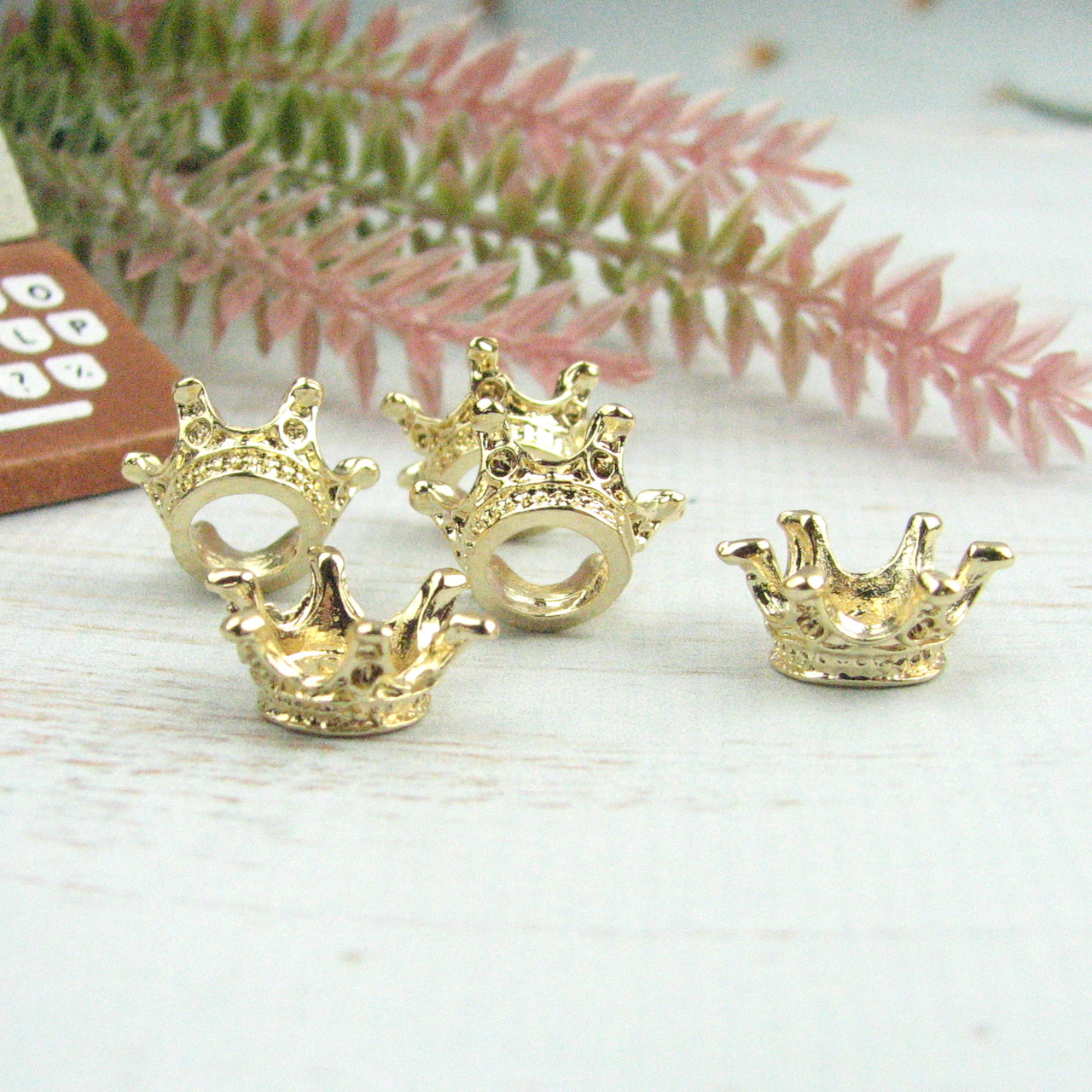 Корона декоративна 15*7 мм Золото, фото 1