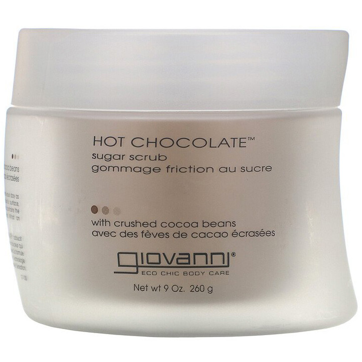 Цукровий скраб для тіла Giovanni, Hot Chocolate "Sugar Scrub" гарячий шоколад (260 г), фото 1