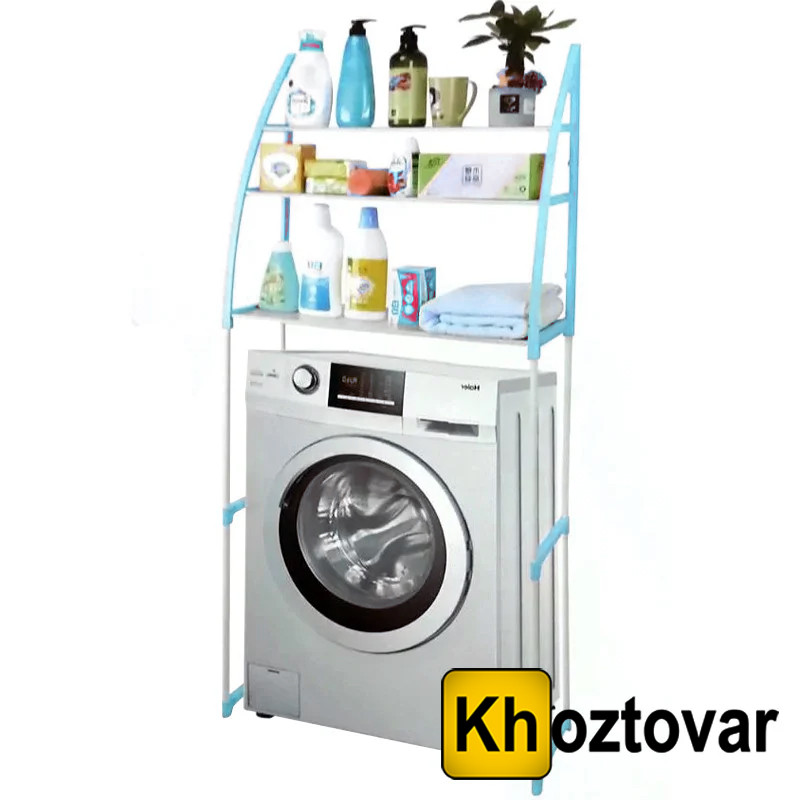 Полиця-стелаж підлоговий над пральною машиною WM-63, фото 1