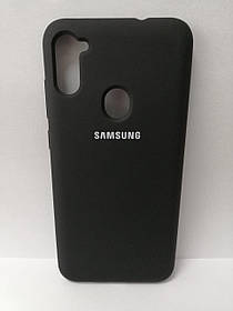 Чохол накладка для Samsung M11, M115F протиударний бампер чорний