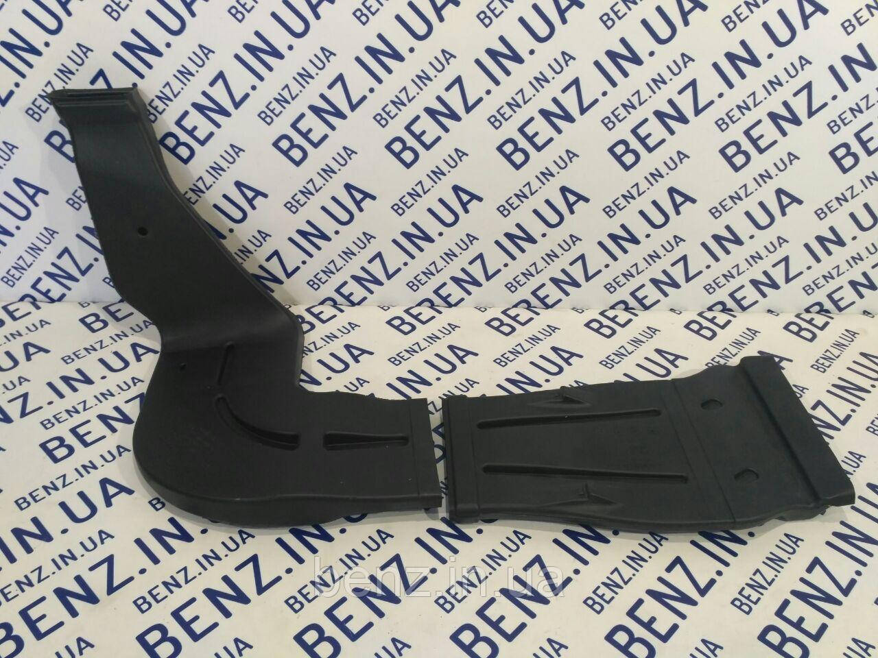 Повітропровід пічки для ніг ззаду зліва Mercedes W212, S212 A2128312546, A2128313146