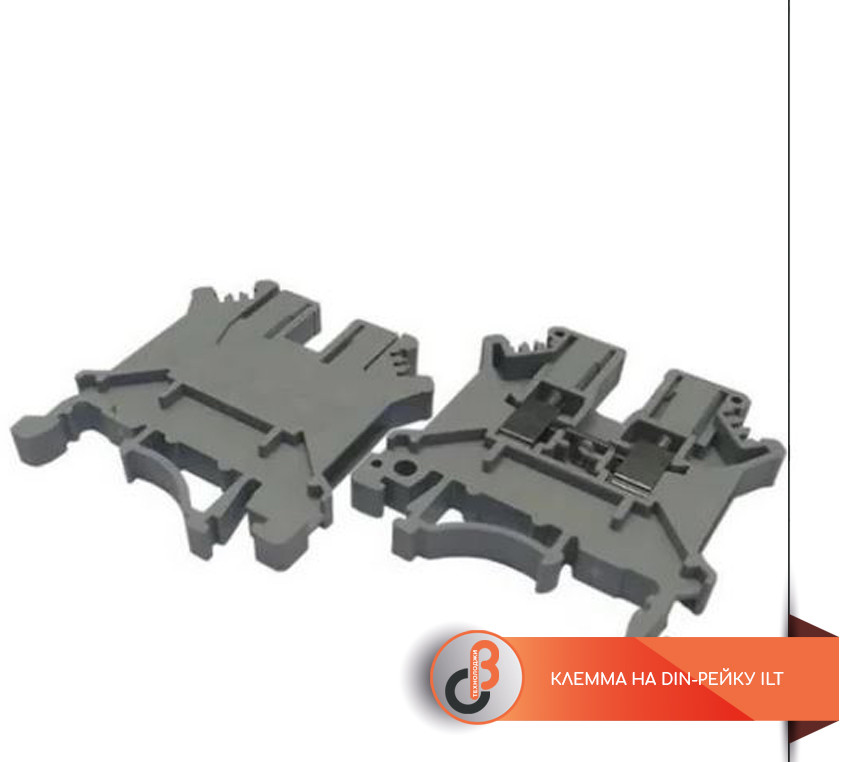 Клема ILT-2,5-РЕ на DIN-рейку