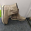STTOPA деми зима. Розміри 36-41. Напівчоботи великих розмірів шкіряні. 285-3641 Бежеві, фото 9