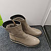 STTOPA деми зима. Розміри 36-41. Напівчоботи великих розмірів шкіряні. 285-3641 Бежеві, фото 8