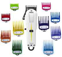 Машинка Wahl Super Taper Cordless + 10 кольорових преміум насадок (08591-2316/10С)