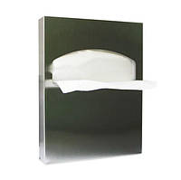 Диспенсер для накладок на унітаз 1/4 нерж. матовий