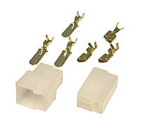 Автороз'єм (корпуса+клеми) шт.+гн. 3-конт. ZLA0704