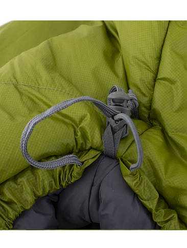 Спальний мішок Pinguin Lite Mummy CCS 185 2020 Petrol Right Zip, фото 4