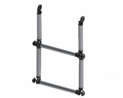 Подовжувач сходів Fasten El032 складаний довжиною 600мм з алюмінієвої труби діаметром 32мм