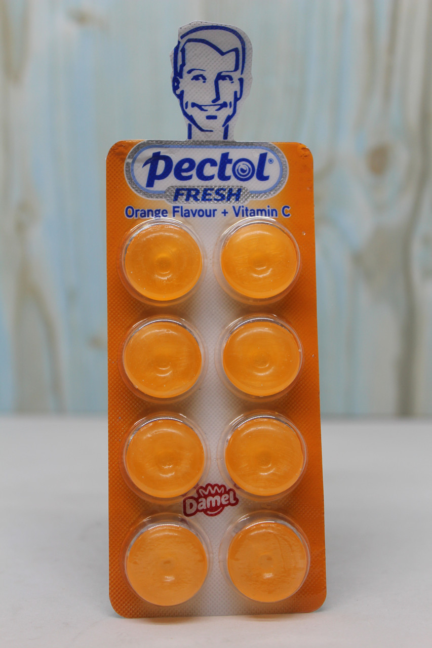 Льодяники Damel Pectol Orange + vitamin C