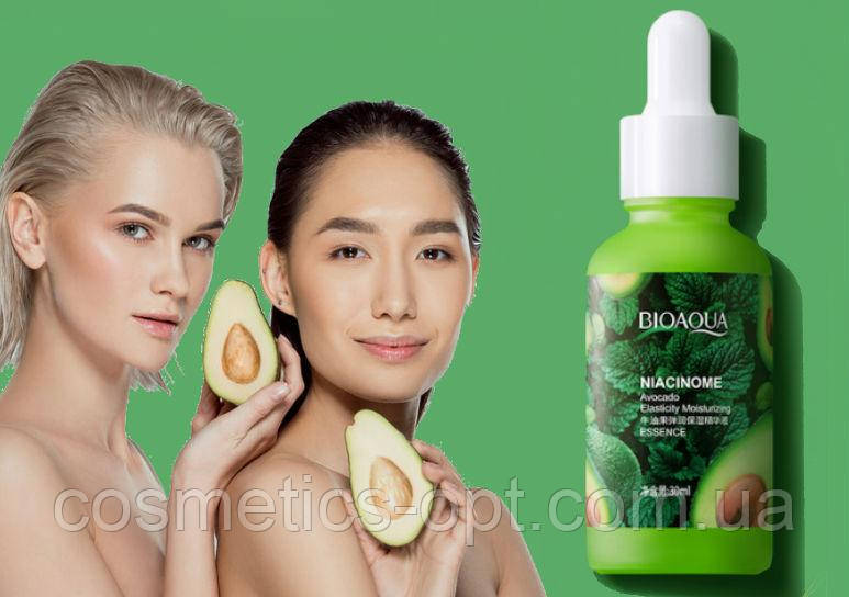 Сироватка для еластичної шкіри з екстрактом авокадо BioAqua Niacinome Avocado Essence, 30ml