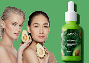 Сироватка для еластичної шкіри з екстрактом авокадо BioAqua Niacinome Avocado Essence, 30ml
