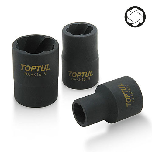 Toptul Головка для поврежденных гаек 1/2" 21мм TOPTUL BAAK1621