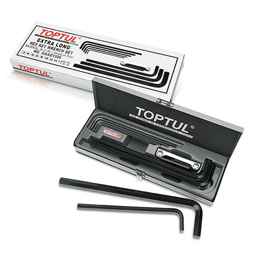 Toptul Набір шестигранників Г-обр. супердовгих 1.5-14 мм 9ед. TOPTUL GAAD1509