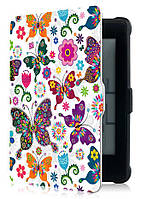 Чехол PocketBook 632 Touch HD 3 - рисунок Бабочки обложка для Покетбук