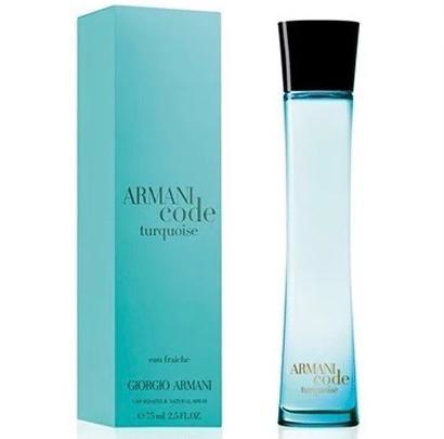 Giorgio Armani Code Turquoise Eau Fraiche туалетна вода 75 ml. (Армані Код Туркуаз Єау Фреш), фото 1