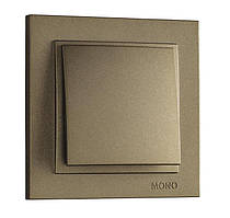 Вимикач одноклав Mono Electric, DESPINA (бронза)