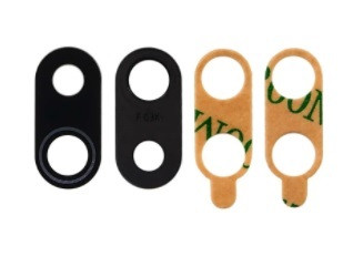 Скло камери для телефону Xiaomi Redmi 8A (Чорне), фото 1