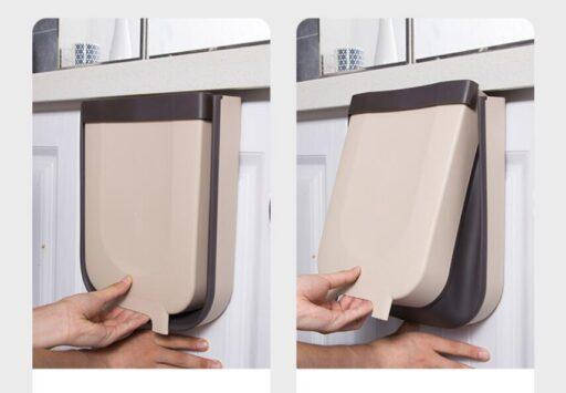 Складане відро для сміття на двері кухонної шафи Wet Garbage Container, фото 2