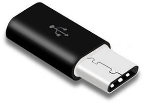 Перехідник MicroUSB на Type-C - Black, фото 1
