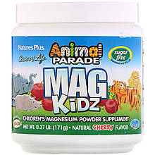 Магній для дітей (цитрат), смак натуральної вишні (171 г) Nature's Plus, Mag Kidz