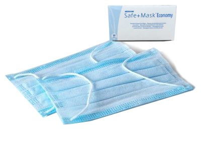 Medicom Safe+Mask Economy захисна маска на гумці 1 шт.